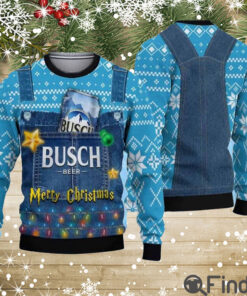 Busch Beer Merry Christmas Ugly Christmas Sweater