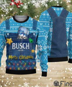 Busch Beer Merry Christmas Ugly Christmas Sweaters