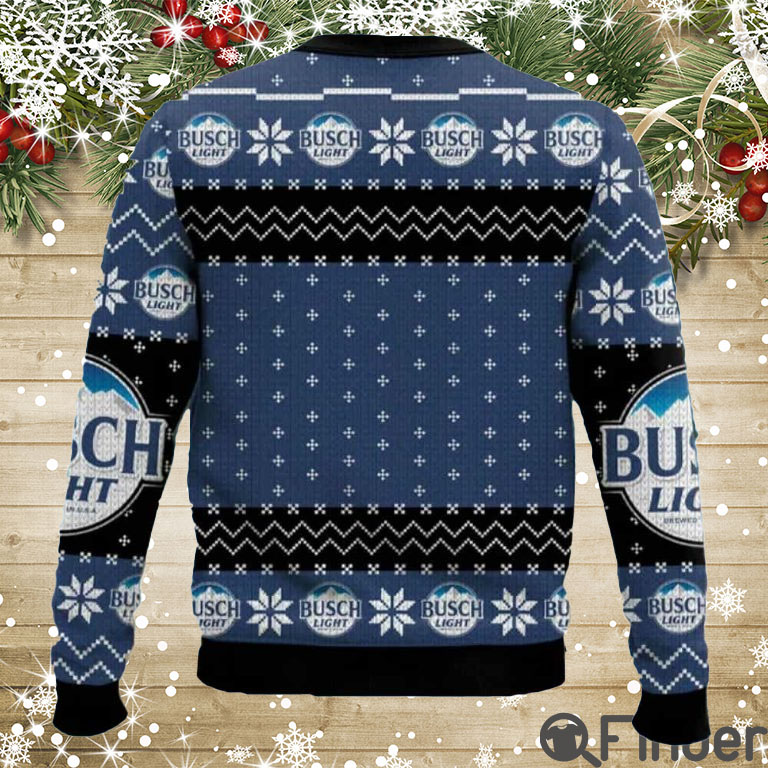 Busch Light Beer Merry Christmas Ugly Sweaters Busch Light Beer Merry Christmas Ugly Sweaters