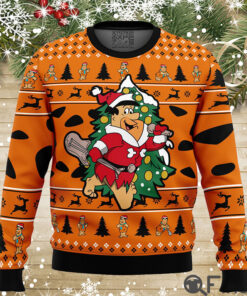Christmas Fred The Flintstones Ugly Christmas Sweater