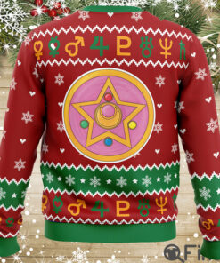 Christmas Sailor Guardians Sailor Moon Ugly Christmas Sweater Hoodie