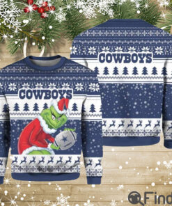 Cowboys Grnch Stolen Ugly Christmas Sweaters