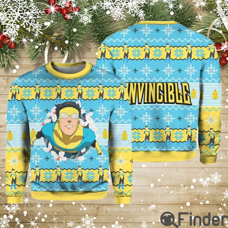 Cute Xmas Invincible Ugly Christmas Sweater Cute Xmas Invincible Ugly Christmas Sweater