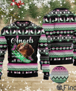 Dachshund Angel All The Time Ugly Christmas Sweater