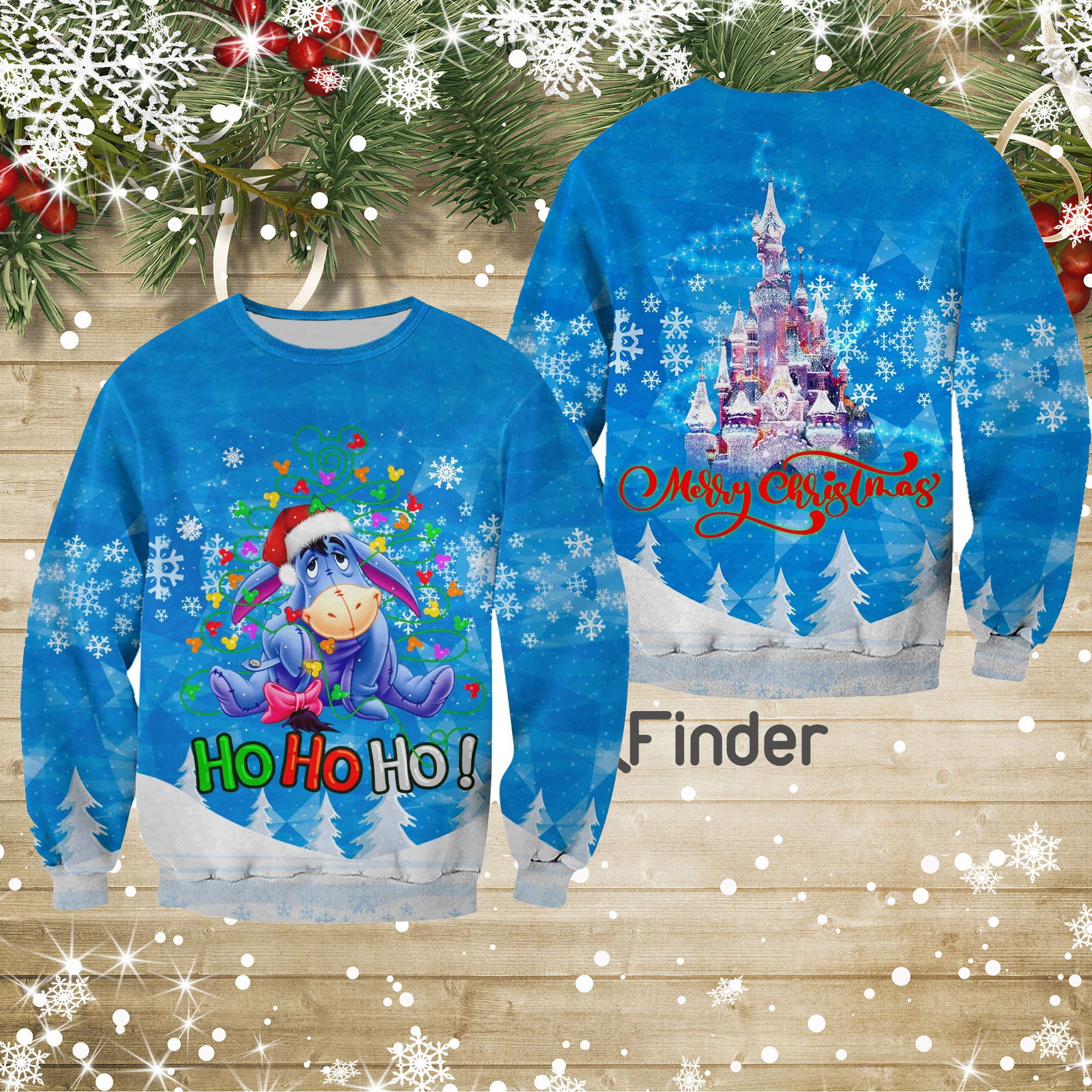 Disney Eeyore Christmas Sweater Disney Eeyore Christmas Sweater