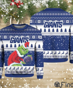 Grinch Giants Christmas Ugly Sweater