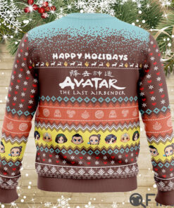 Happy Holidays Avatar The Last Airbender Ugly Christmas Sweaters