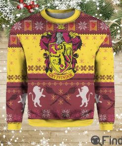 Harry Gryffindor Holiday Ugly Christmas Sweaters