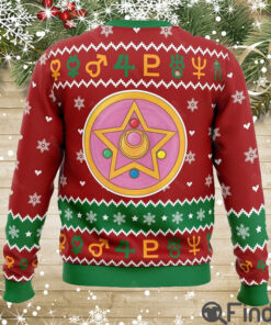 In the Name of the Moon Sailor Moon Ugly Christmas Sweater Hoodie