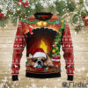 Sleeping Bulldog Ugly Christmas Sweater