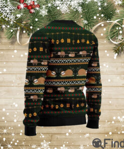 Sloth Christmas Tree Christmas Ugly Sweaters