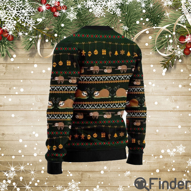 Sloth Christmas Tree Christmas Ugly Sweaters Sloth Christmas Tree Christmas Ugly Sweaters