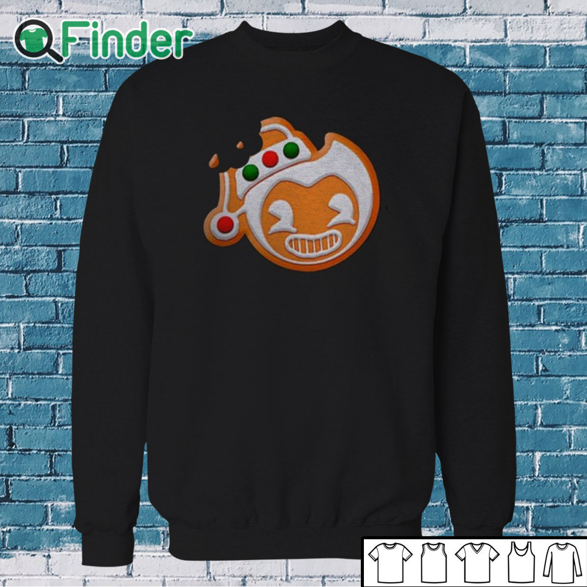Sweatshirt Bendy Gingerbread Hoodie Sweatshirt Bendy Gingerbread Hoodie
