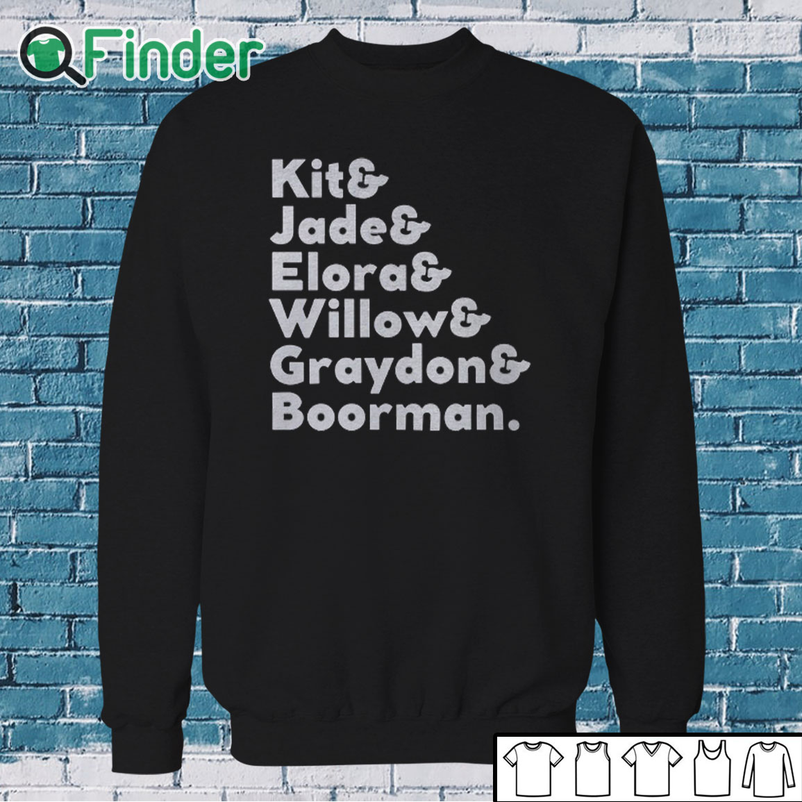 Sweatshirt Kit & Jade & Elora & Willow & Graydon & Boorman Shirt Sweatshirt Kit & Jade & Elora & Willow & Graydon & Boorman Shirt