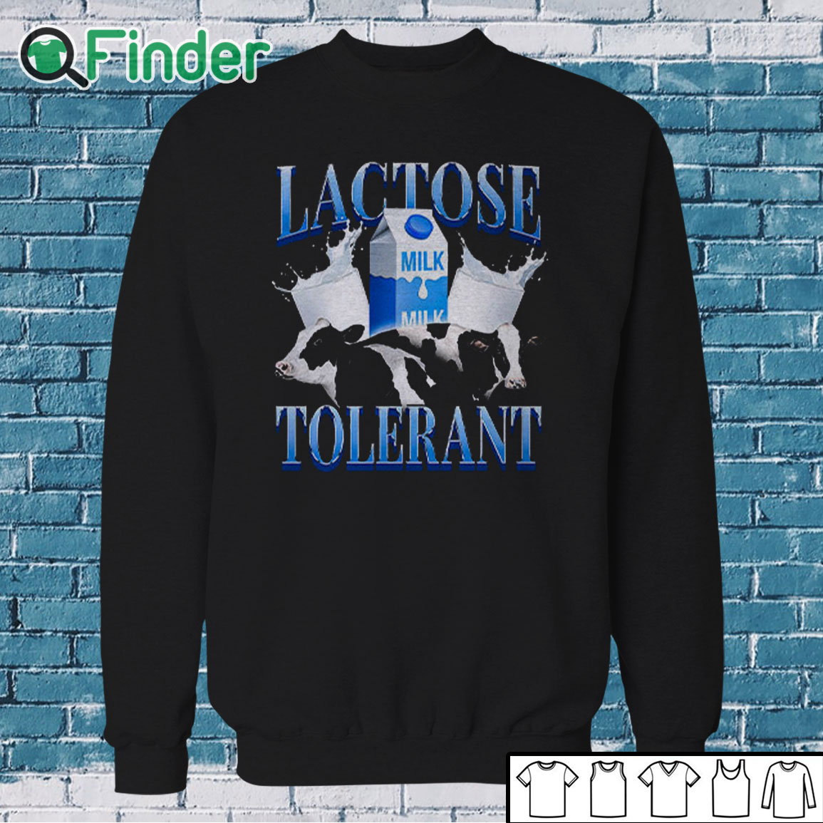 Sweatshirt Lactose Tolerant Shirt Sweatshirt Lactose Tolerant Shirt
