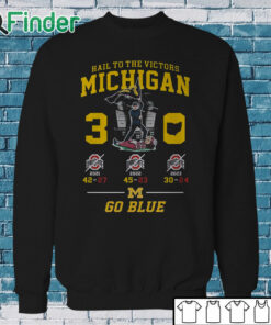 Sweatshirt Michigan Wolverines B10 East 3 0 Ohio State T shirt