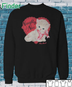 Sweatshirt Nessa Barrett Naughty & Nice T Shirt
