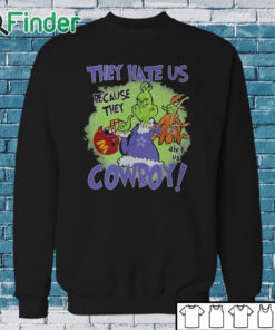 Sweatshirt The Grinch Hey Hate Us Because They Ain't Us Dallas Cowboy Washington Commanders Shirt