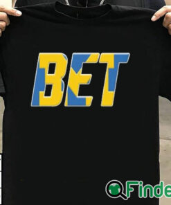 T shirt black BET Several Michigan football players shirt