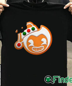 T shirt black Bendy Gingerbread Hoodie