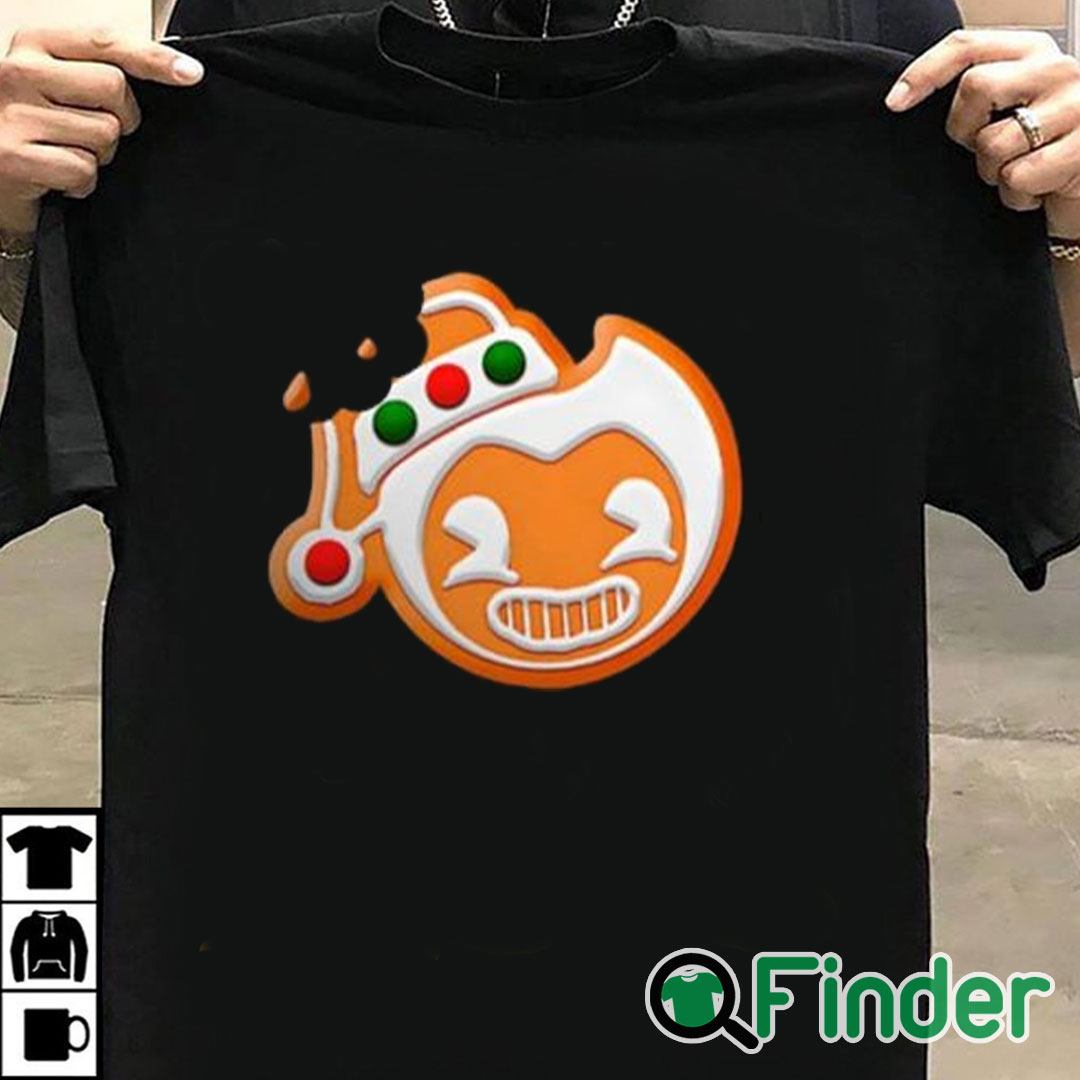 T shirt black Bendy Gingerbread Hoodie T shirt black Bendy Gingerbread Hoodie