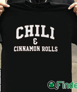 T shirt black Chili And Cinnamon Rolls Shirt