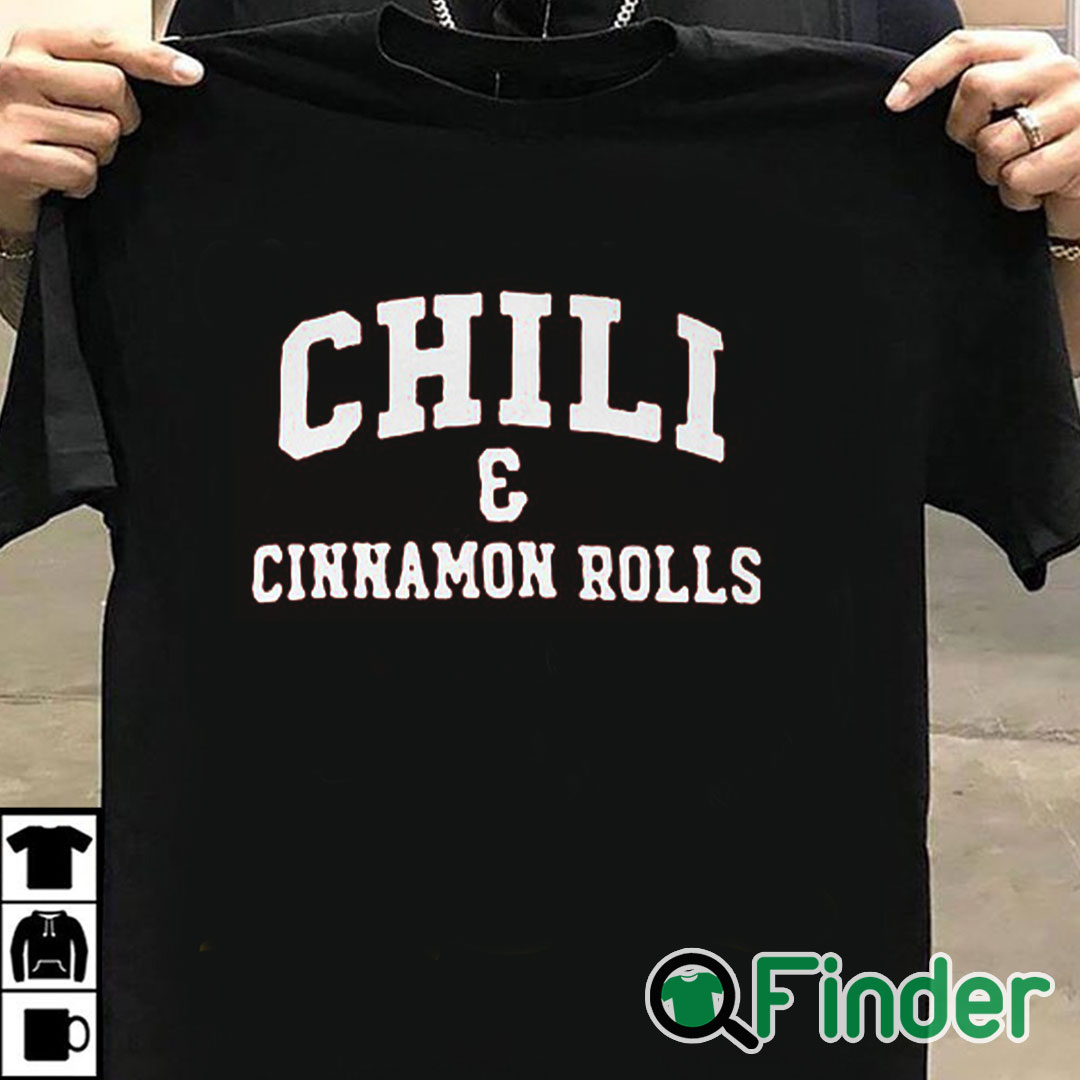 T shirt black Chili And Cinnamon Rolls Shirt T shirt black Chili And Cinnamon Rolls Shirt