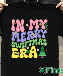 T shirt black In My Merry Swiftmas Era Christmas T Shirt