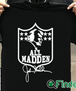 T shirt black John Madden All Madden T shirt