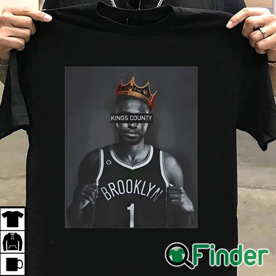 T shirt black Kings County Mikal Bridges Shirt T shirt black Kings County Mikal Bridges Shirt