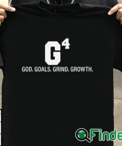 T shirt black Women’s God Goals Grind Growth Printed Sweatshirt