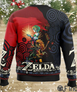 Triforce Legend of Zelda Ugly Christmas Sweaters