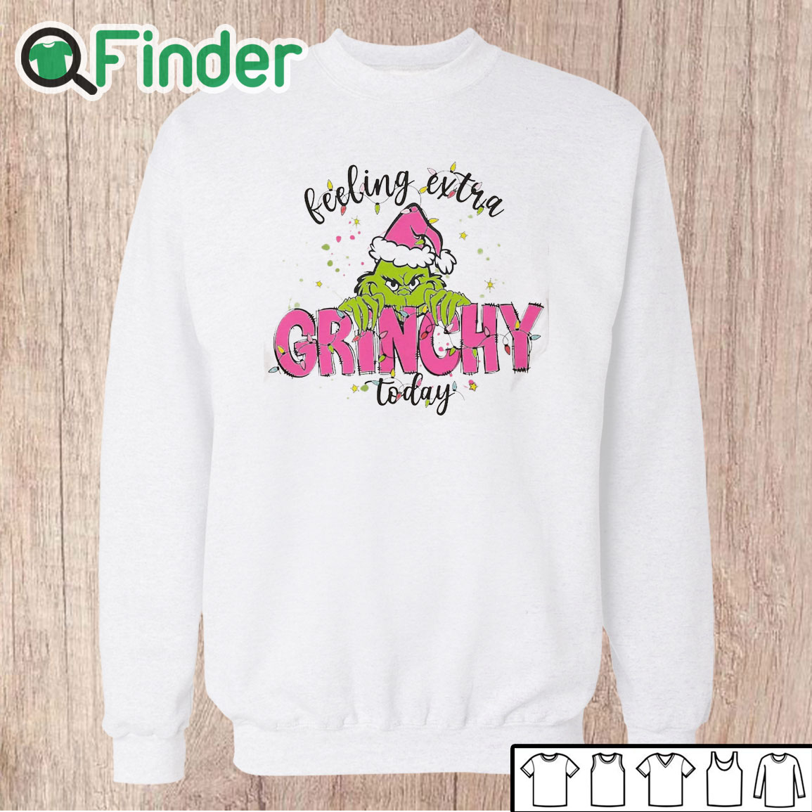 Unisex Sweatshirt Feeling Extra Grinchy Today Shirt Unisex Sweatshirt Feeling Extra Grinchy Today Shirt