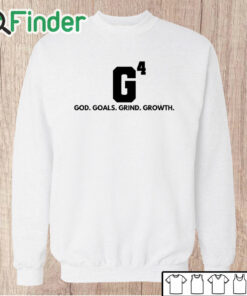 Unisex Sweatshirt Women’s God Goals Grind Growth Printed Shirt