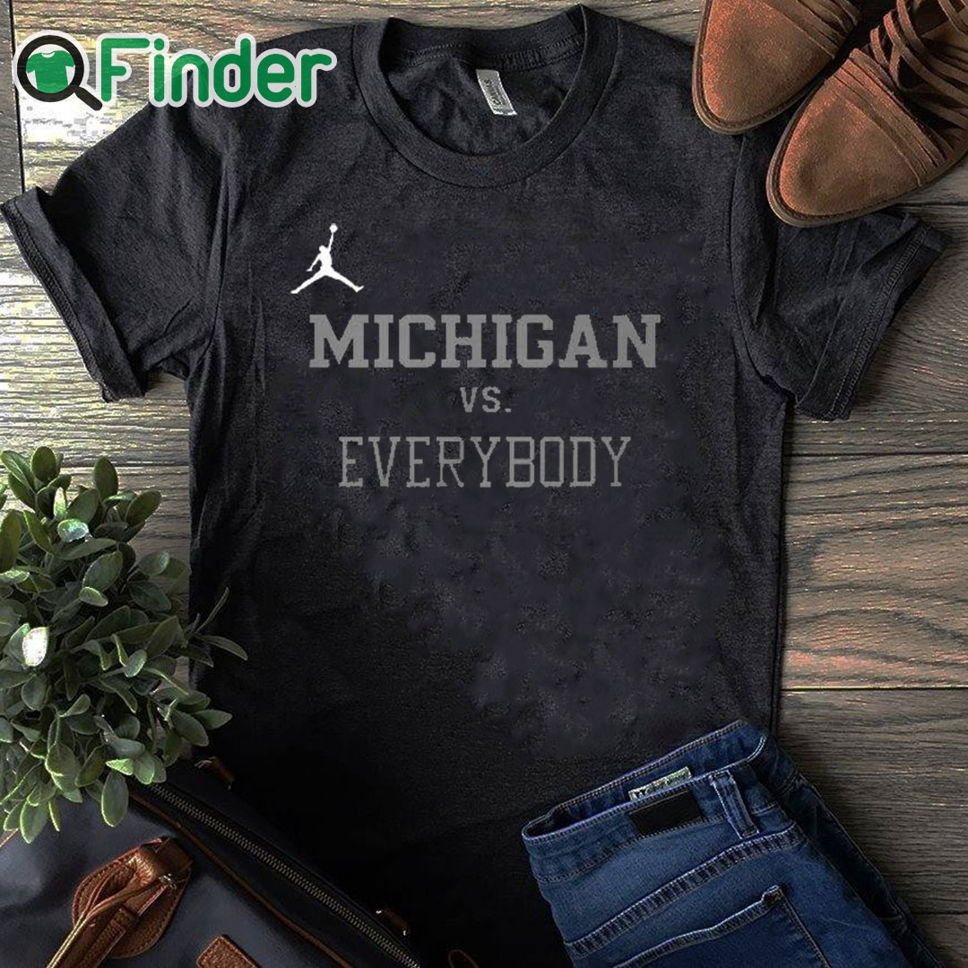 black T shirt Charles Woodson Jordan Michigan Vs Everybody Shirt black T shirt Charles Woodson Jordan Michigan Vs Everybody Shirt