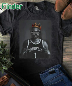 black T shirt Kings County Mikal Bridges Shirt