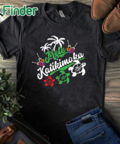 black T shirt Mele Kalikimaka Sweatshirt Fun Merry Christmas Sweater