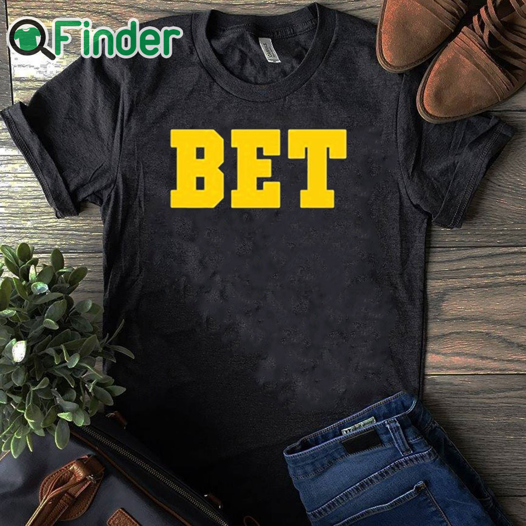 black T shirt Michigan Bet Shirt black T shirt Michigan Bet Shirt