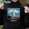 black hoodie Americ Anfootball Futbol Shirt