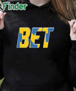 black hoodie BET Several Michigan football players shirt