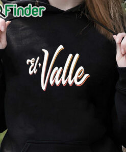 black hoodie El Valle Suns Shirt