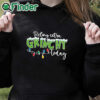 black hoodie Feeling Extra Grinchy Today Sweater