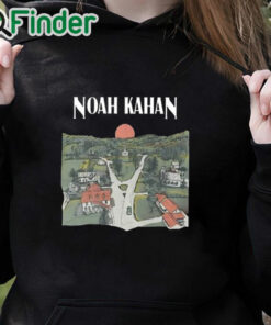 black hoodie Greetings From Strafford Sweatshirt