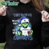 black hoodie Grnch They Hate Us Because They Ain't Us Cowboys Shirt