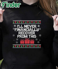 black hoodie I Will Never Financially Recover From This Tacky Sweatshirt