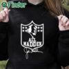 black hoodie John Madden All Madden T shirt