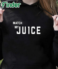 black hoodie Lane Kiffin Match My Ju1ce Hoodie