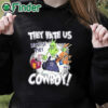 black hoodie They Hate Us Because They Ain't Us Cowboys Grinch Shirt