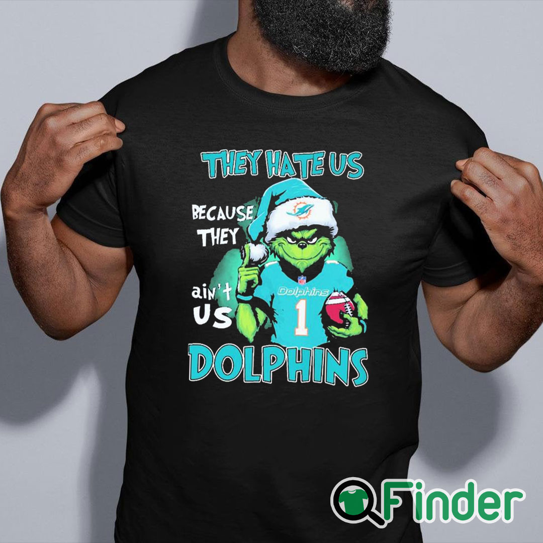 black shirt Santa Grinch Christmas They Hate Us Because Ain't Us NC State Wolfpack Shirt black shirt Santa Grinch Christmas They Hate Us Because Ain't Us NC State Wolfpack Shirt