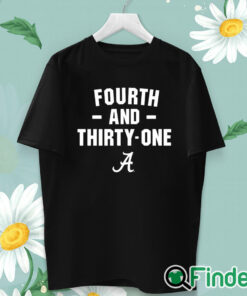 unisex T shirt Alabama Crimson Tide 4th and 31 shirt